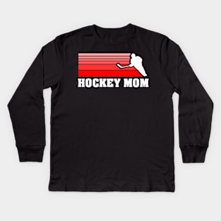 'Hockey Mom' Cool Balls Mother's Day Gift Kids Long Sleeve T-Shirt